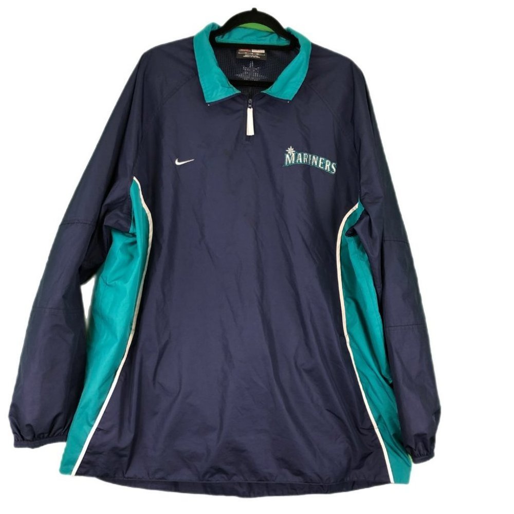 Nike MLB Blue-Green Seattle Mariners Jacket | Regular Size XL